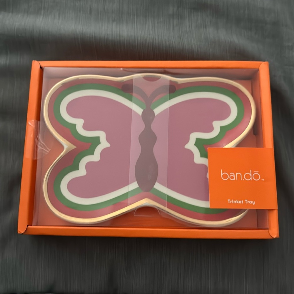 Ban.do butterfly trinket tray
